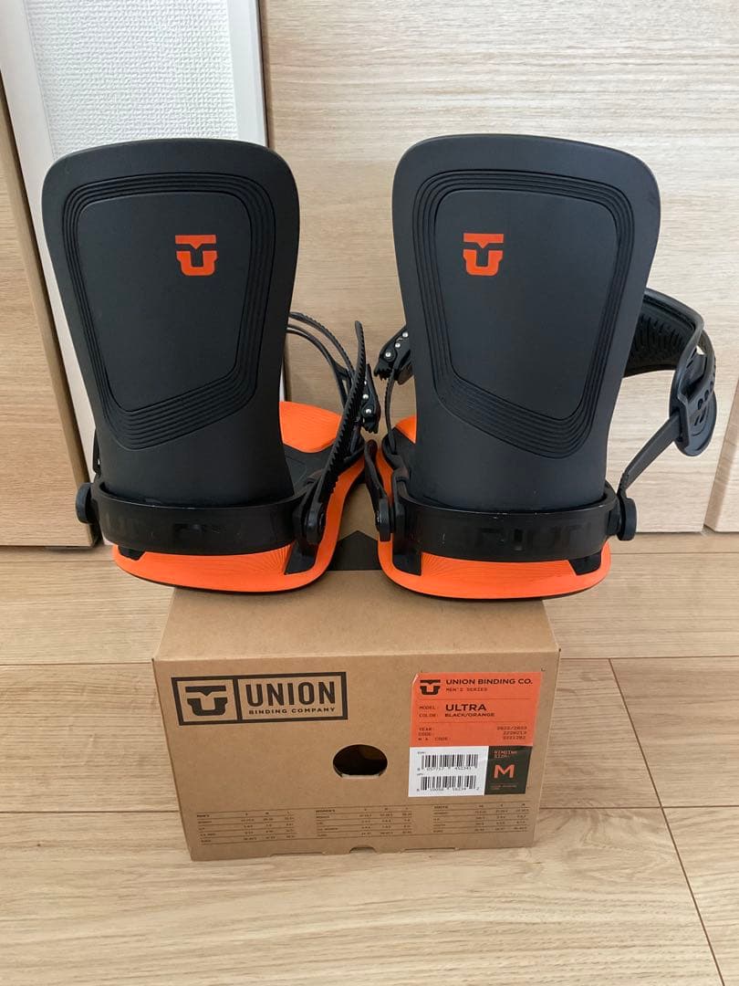 スノーボード UNION 22-23 BINDING Ultra BLACK