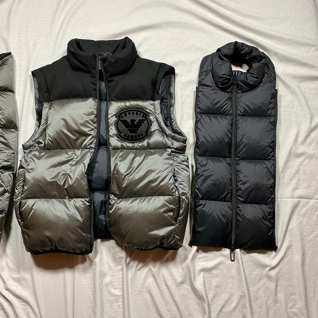 【未使用級タグ付】エンポリオアルマーニ 3WAY ダウン 極暖　入手困難