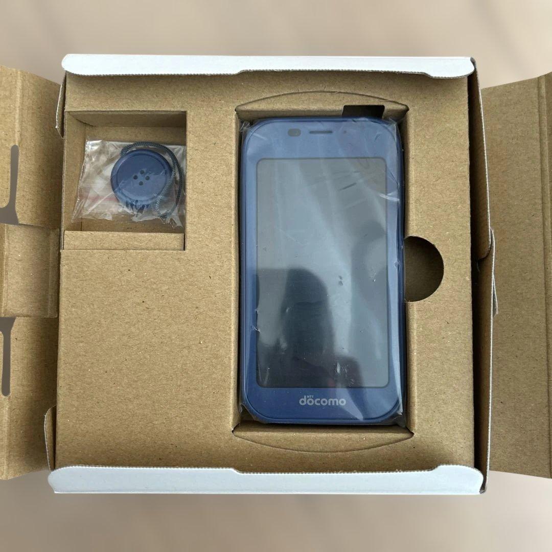 新品未使用　キッズケータイ　SH-03M ブルー