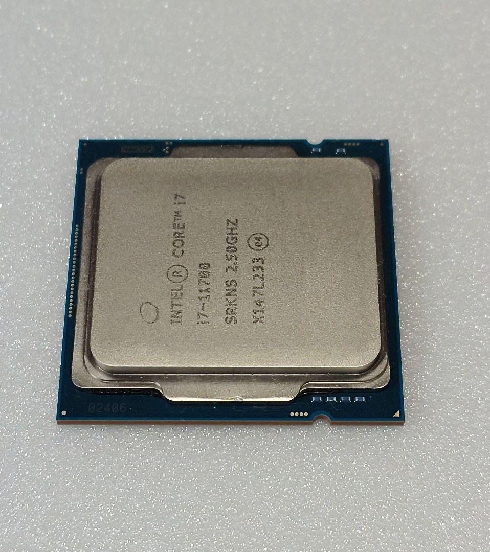 Intel Core i7 11700 CPU 【動作確認済】