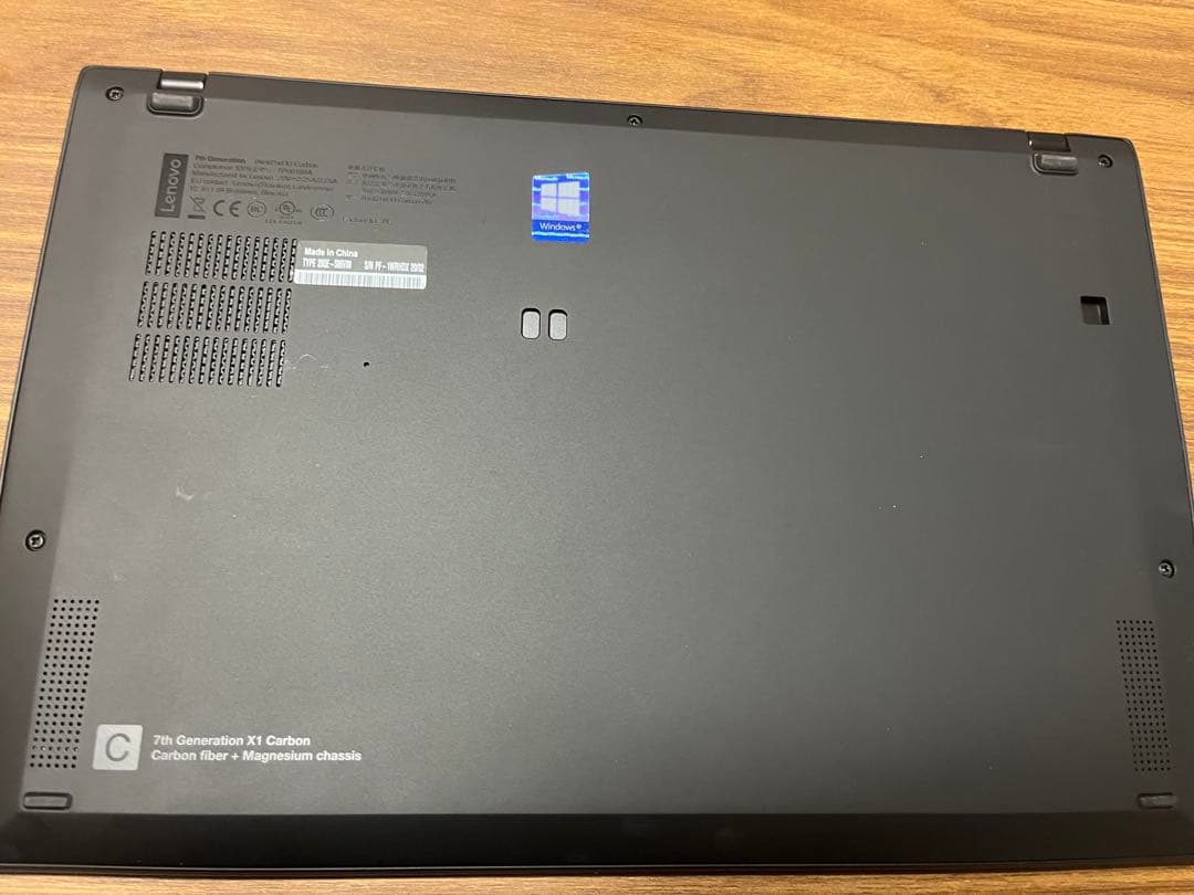 【整備済み品】 バッテリー◎ThinkpadX1Carbon14型office付