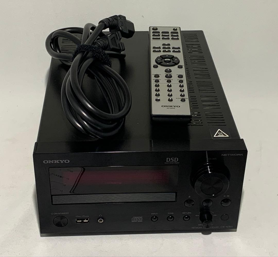 ONKYO CR-N765 ネットワーク機能対応CDレシーバー【リモコン・取説】