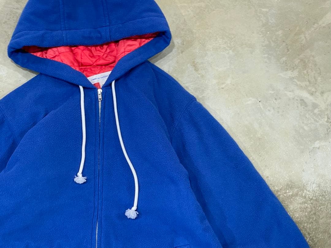 ジャケット・アウター 00s COMME des GARCONS SHIRT fleecehoodie