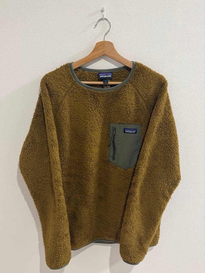 【美品】Patagonia ロスガトスクルー キャメル Mサイズ