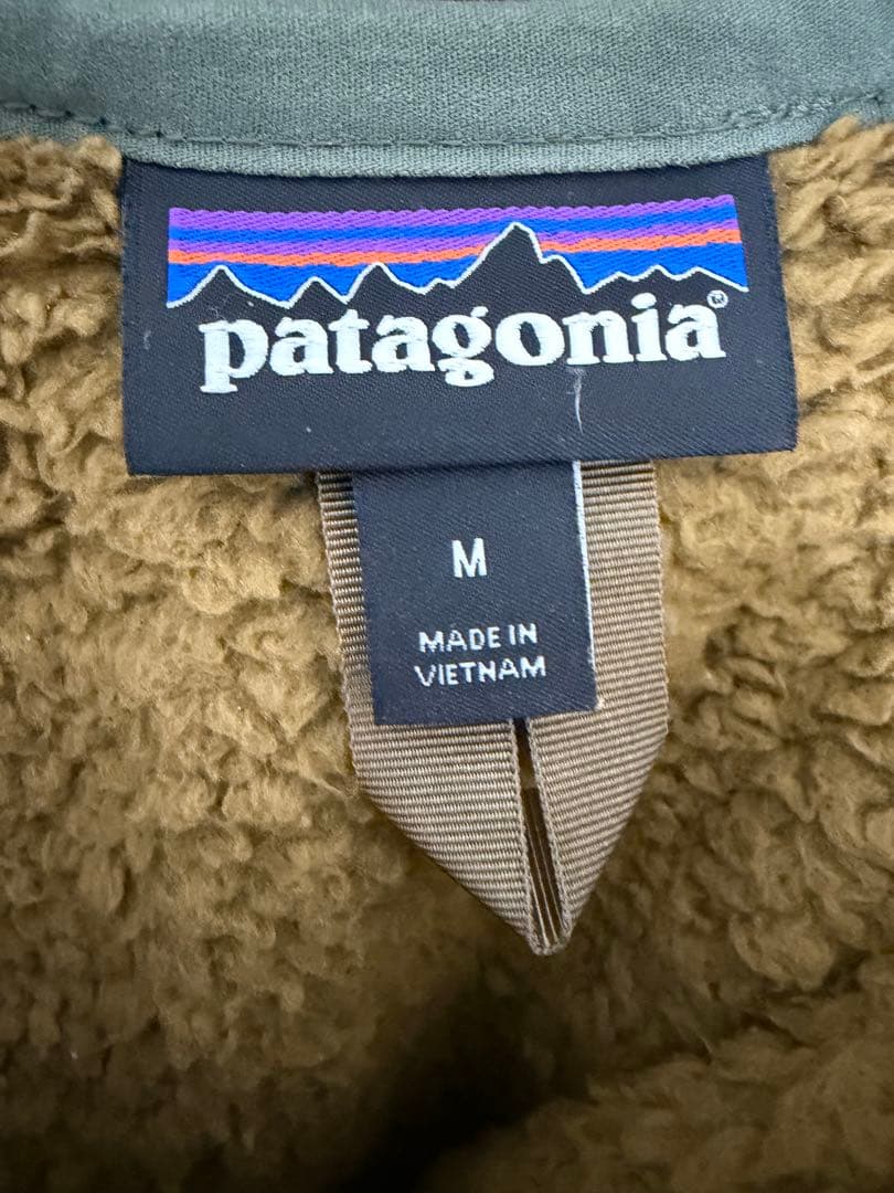 【美品】Patagonia ロスガトスクルー キャメル Mサイズ