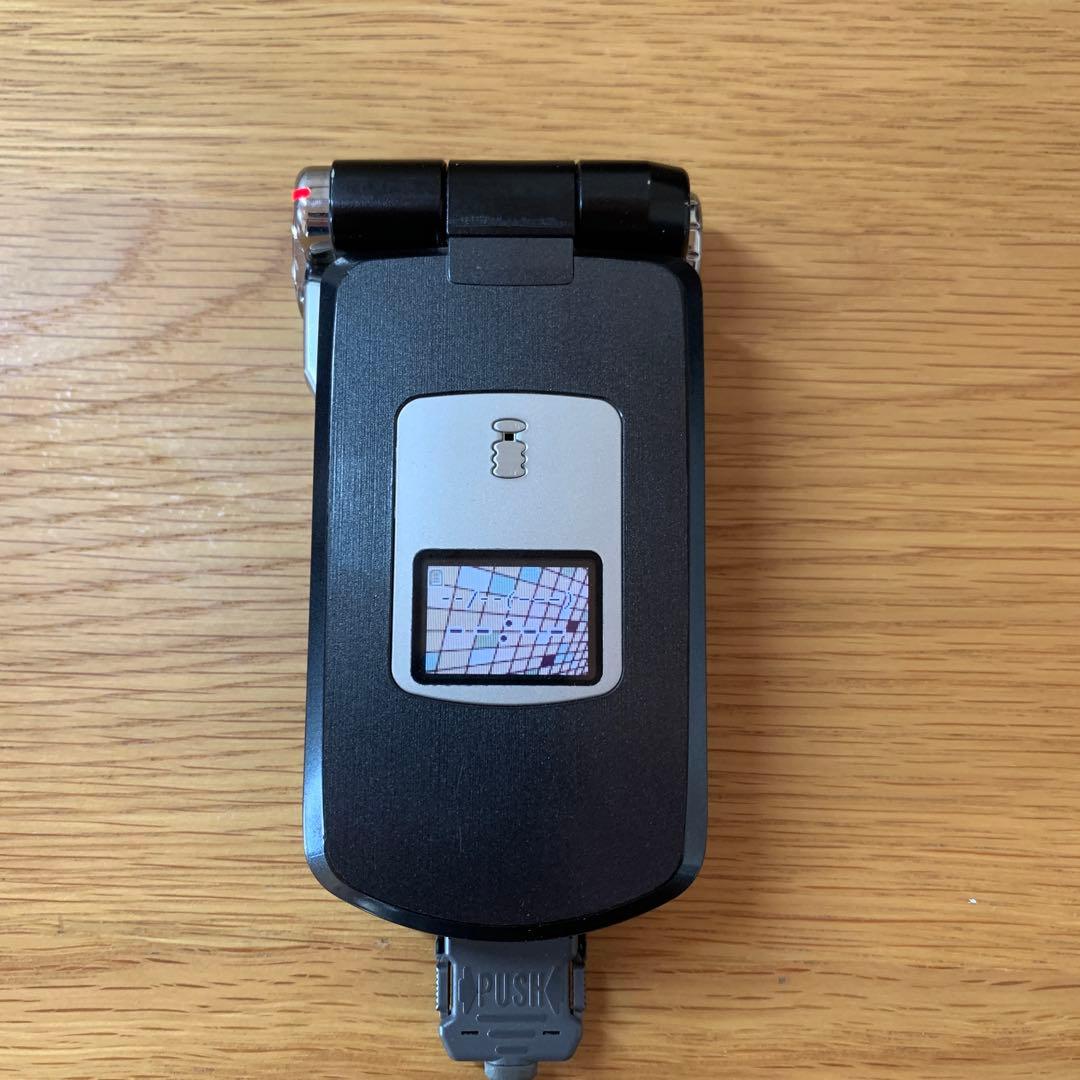 【動作確認済み】ドコモ P900iV クラウドブラック【即購入可】