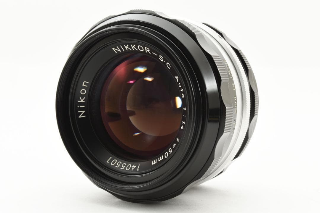 超美品 ニコン AI NIKKOR S.C Auto 50mm 1.4 B371