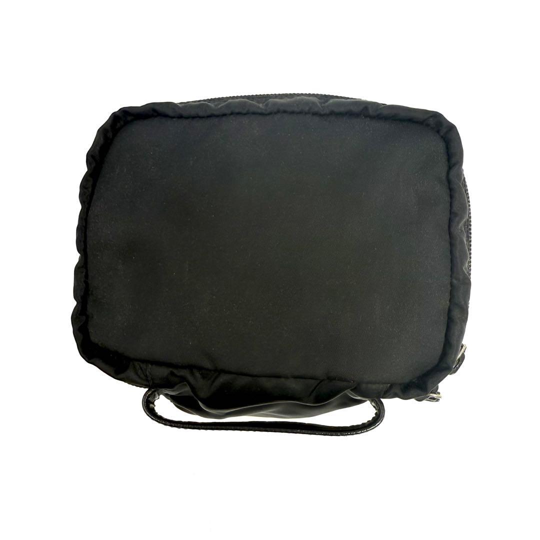 PRADA プラダ　バニティポーチ　ブラック