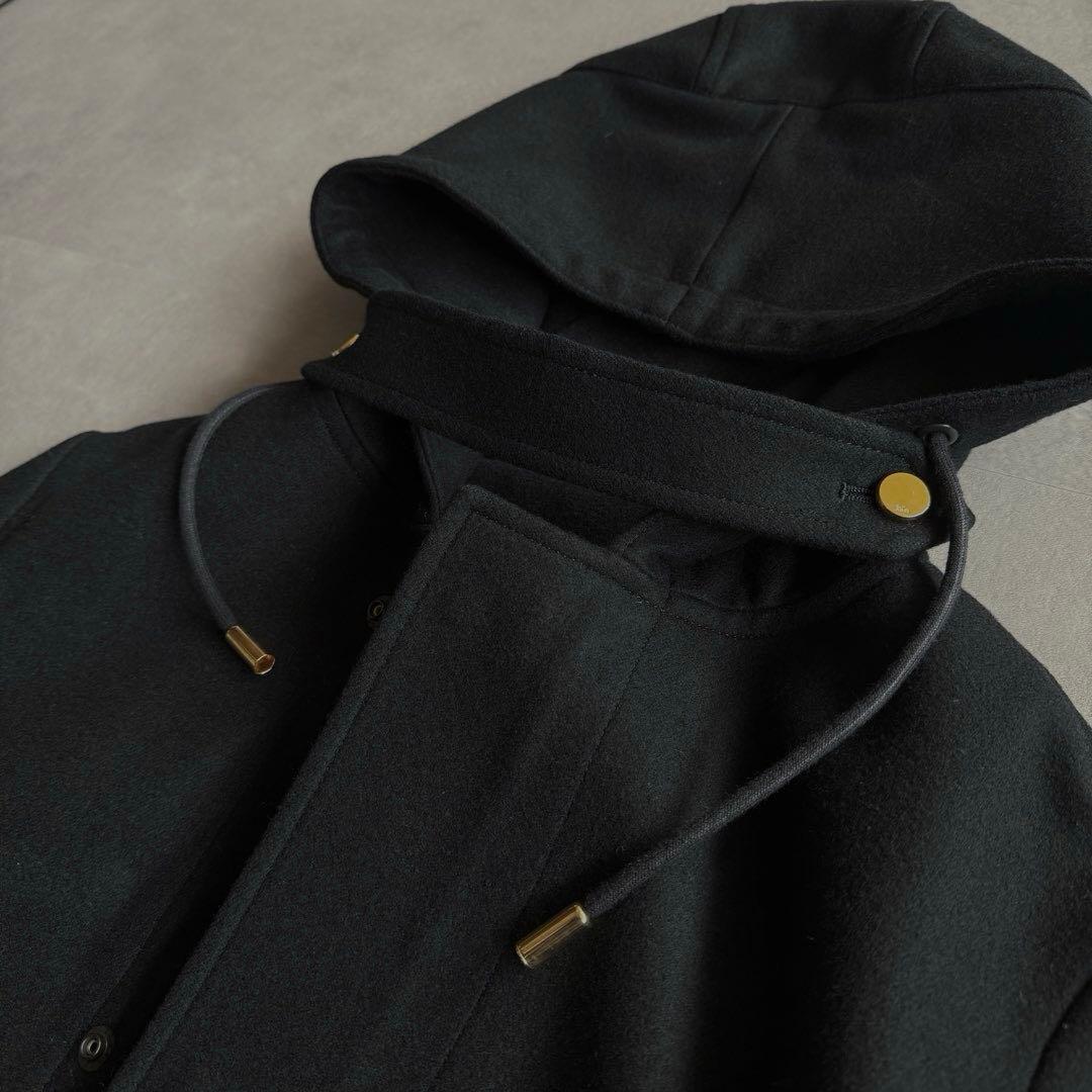 【おまとめ2点✨】THE RERACS ウールメルトンロングモッズコート