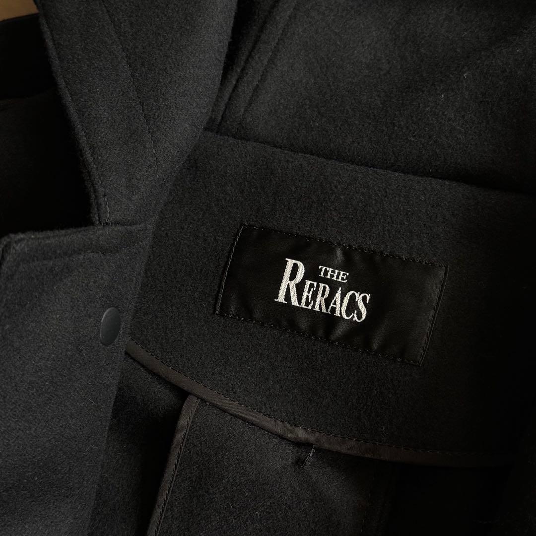 【おまとめ2点✨】THE RERACS ウールメルトンロングモッズコート