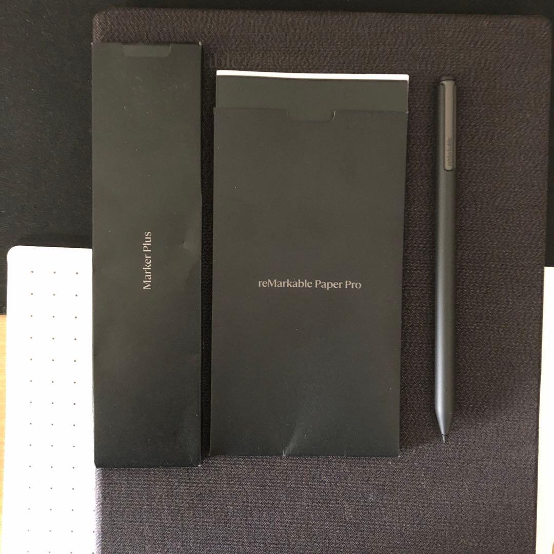 reMarkable Paper Pro MarkerPlus カバーセット美品