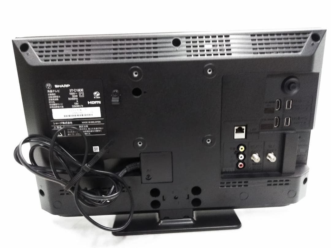 シャープ 2022年製 19インチ 液晶テレビ アクオス 2T-C19DE★