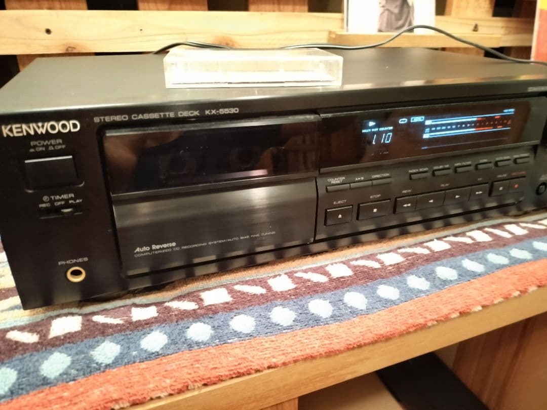 希少 KENWOOD KX-5530 カセットデッキ 動作品