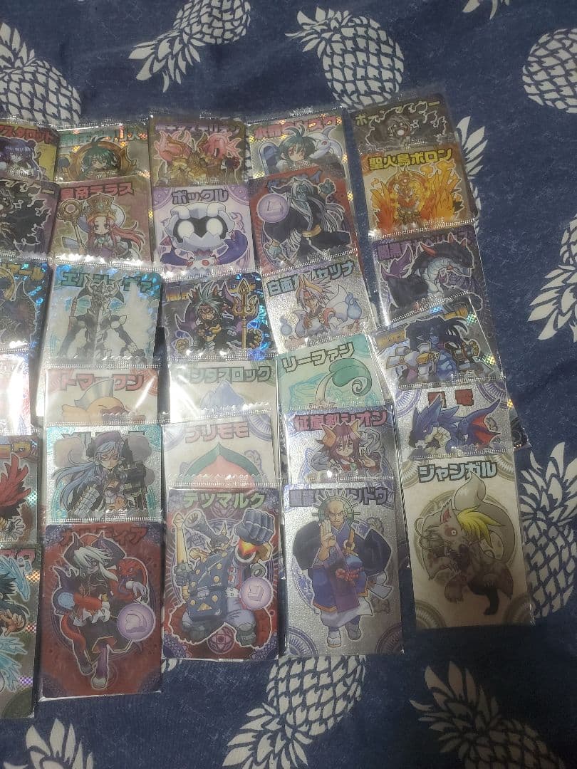 神羅万象チョコ コレクションファイルとカードセット