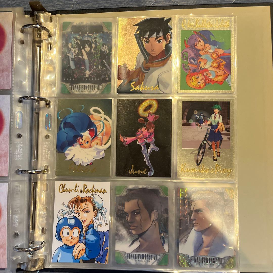 カードダスマスターズ　ALL CAPCOM WORLD 98 +その他カードダス