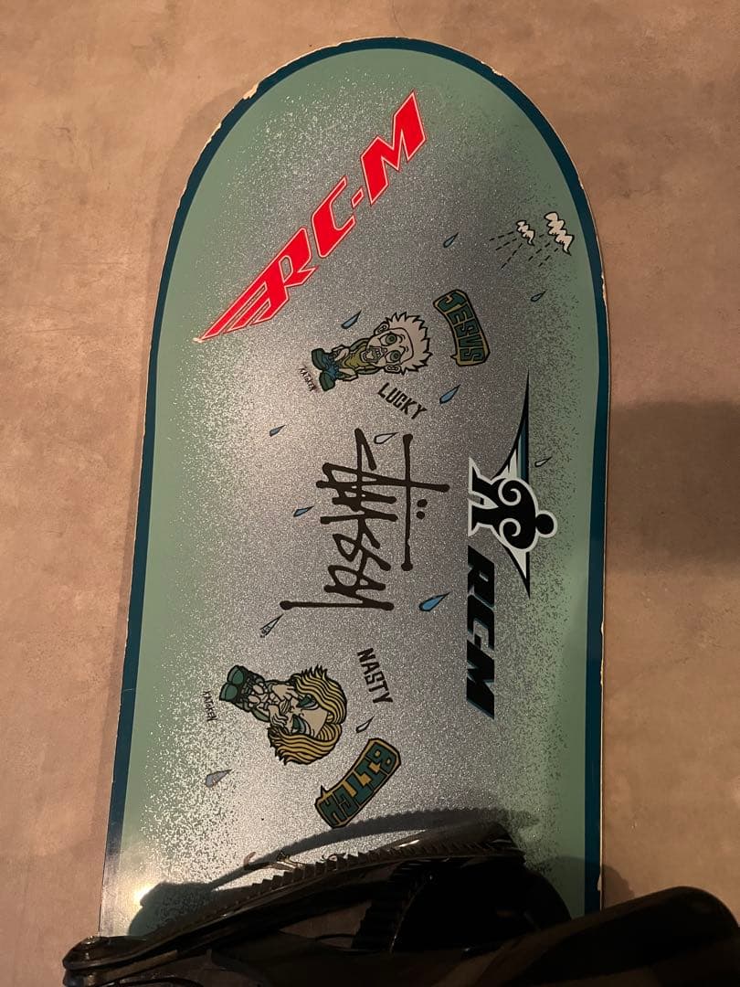 ss　スノーボード板、ビンディング、カバー３点