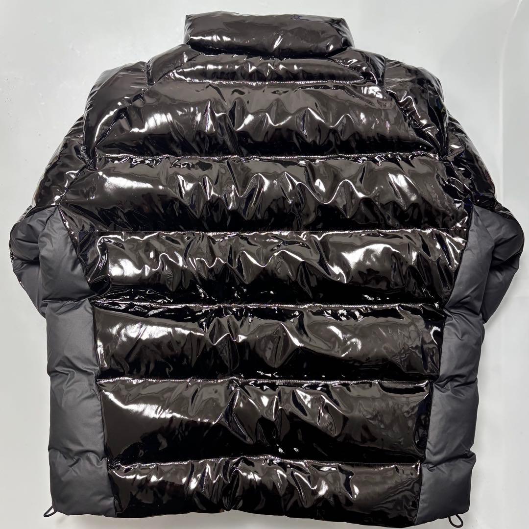 NIKE ダウンジャケット S エナメル テカテカ yvng patra