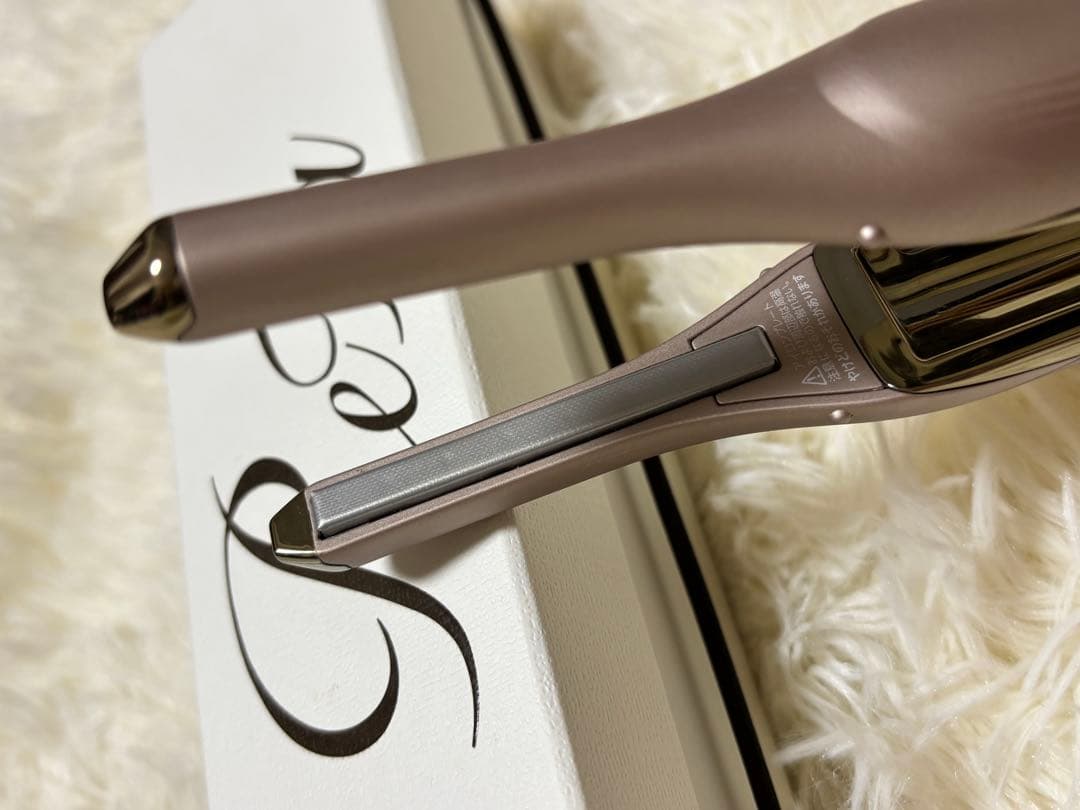 最終値下【美品&箱あり】ReFa フィンガーアイロン ST6 シャンパンゴールド