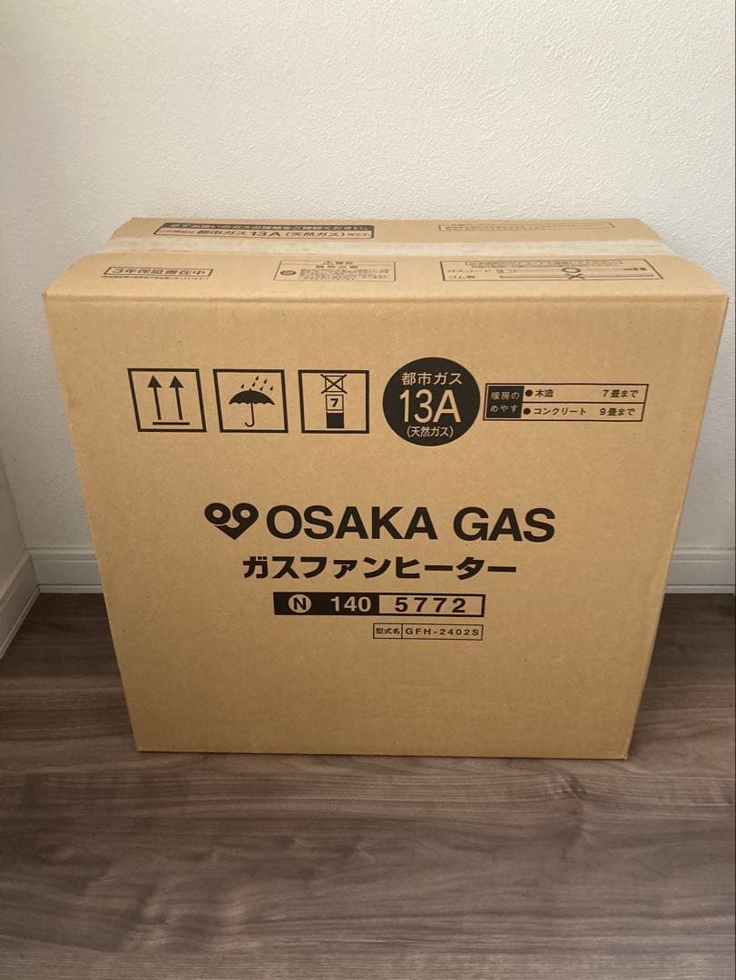 OSAKA GAS ガスファンヒーター N 140 5772