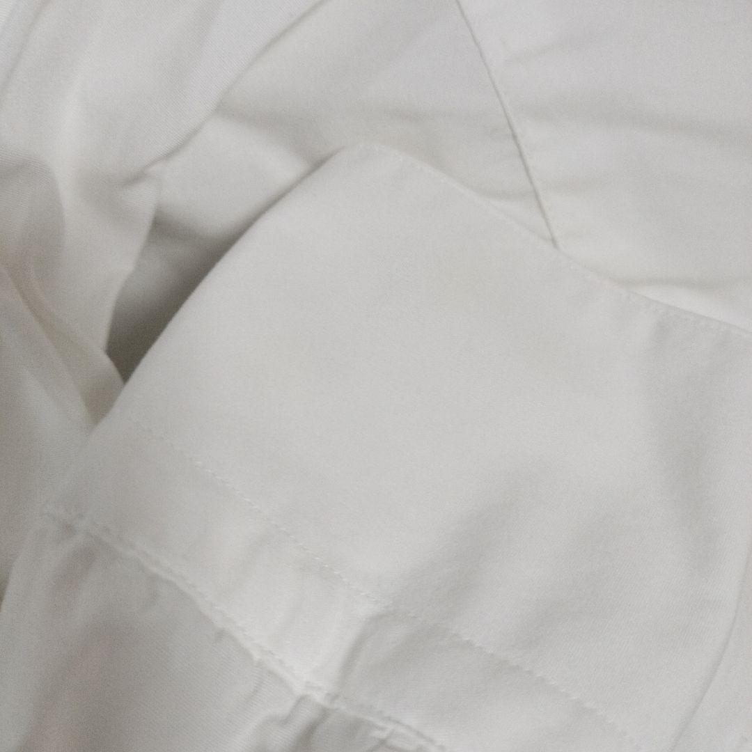 【HERMES】希少 隠しボタンダウンシャツ 白 17