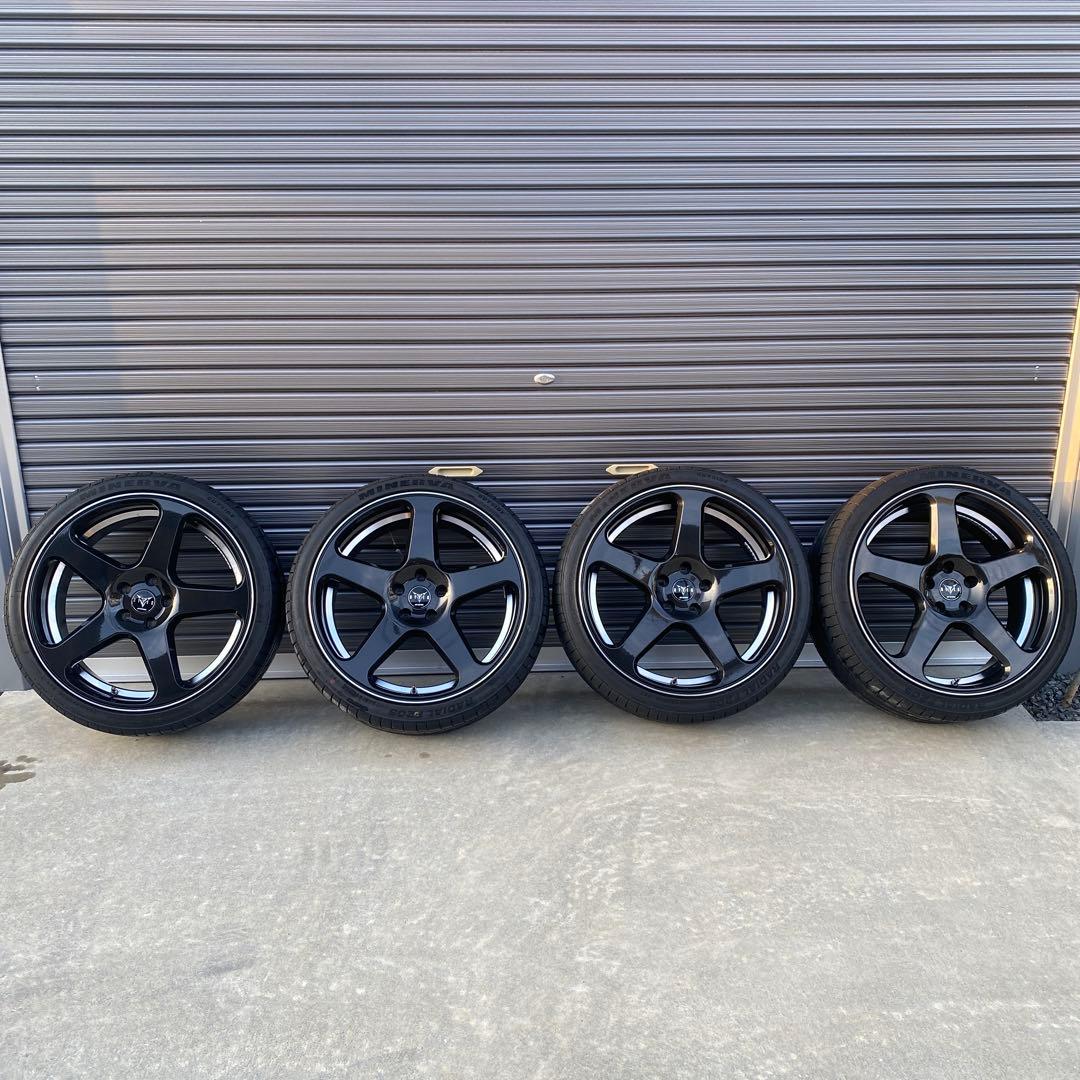 廃盤　希少　WORK レイバー S005 20×8·5j+38 5H114·3