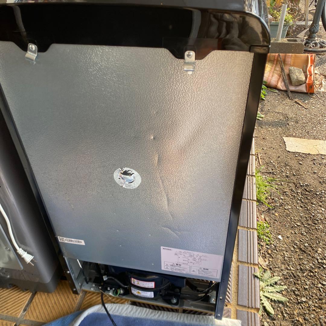 アイリスオーヤマ 冷凍冷蔵庫 PRR-082D 81L 21年製