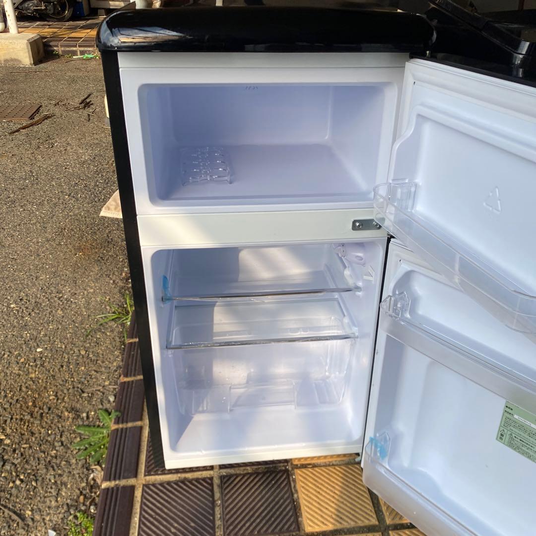 アイリスオーヤマ 冷凍冷蔵庫 PRR-082D 81L 21年製