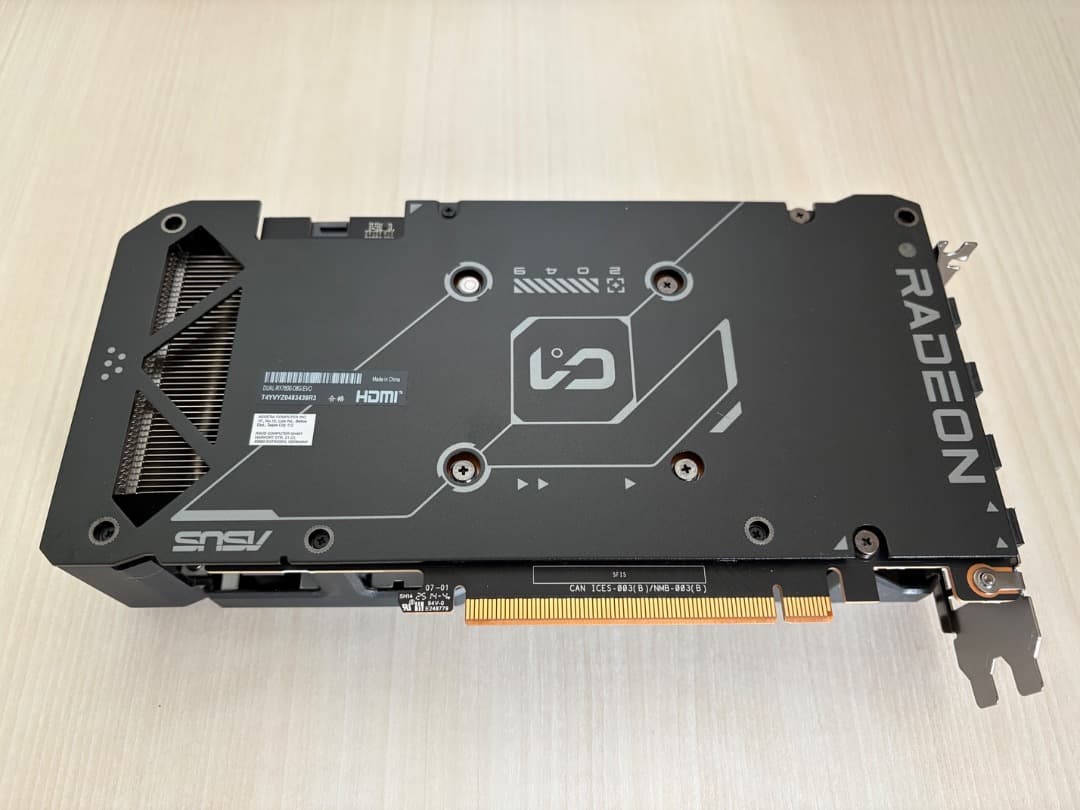 グラフィックボード・グラボ・ビデオカード ASUS RX 7600 EVO OC Edition 8GB GDDR6