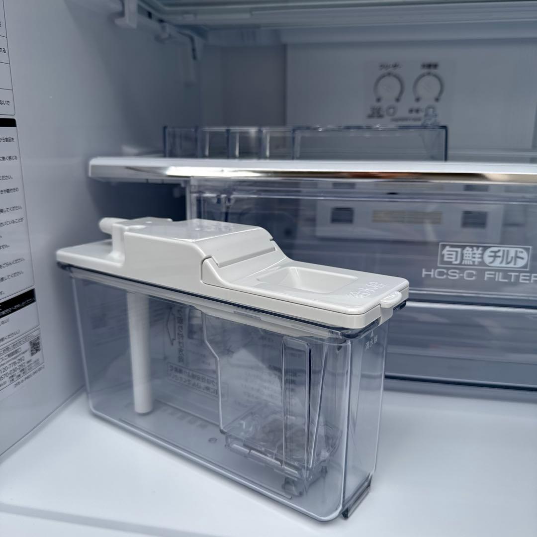 極美品 AQUA 2023年製 3ドア冷蔵庫 272L 高品位ウッドブラック