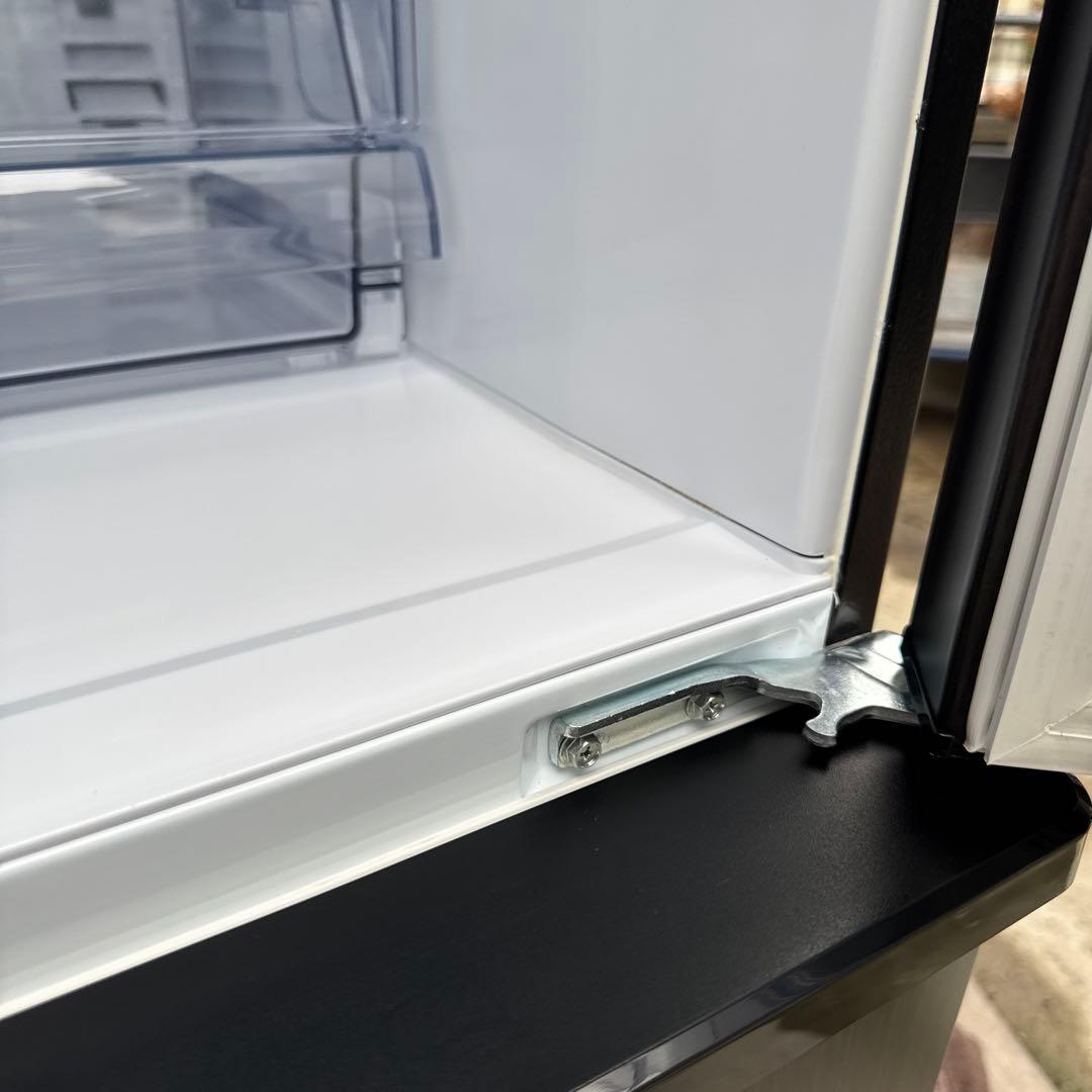 極美品 AQUA 2023年製 3ドア冷蔵庫 272L 高品位ウッドブラック