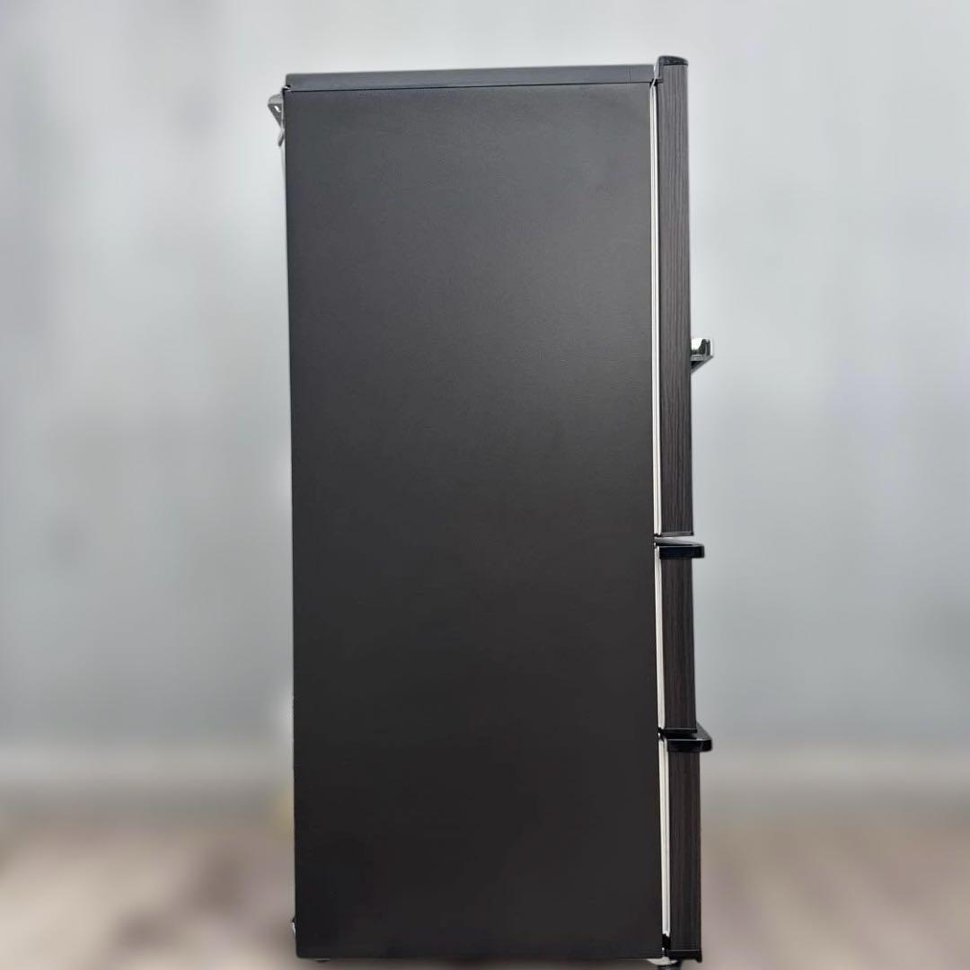 極美品 AQUA 2023年製 3ドア冷蔵庫 272L 高品位ウッドブラック