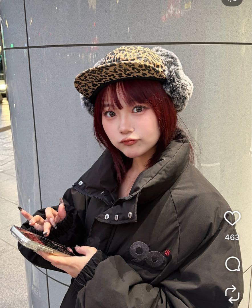 xgirl ヒョウ柄 フライトキャップ 最終値下げ！