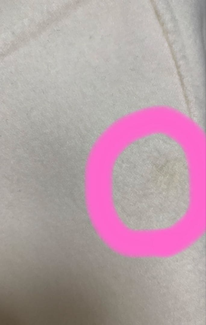 anuans スタンドネックリバーショートコート ホワイト