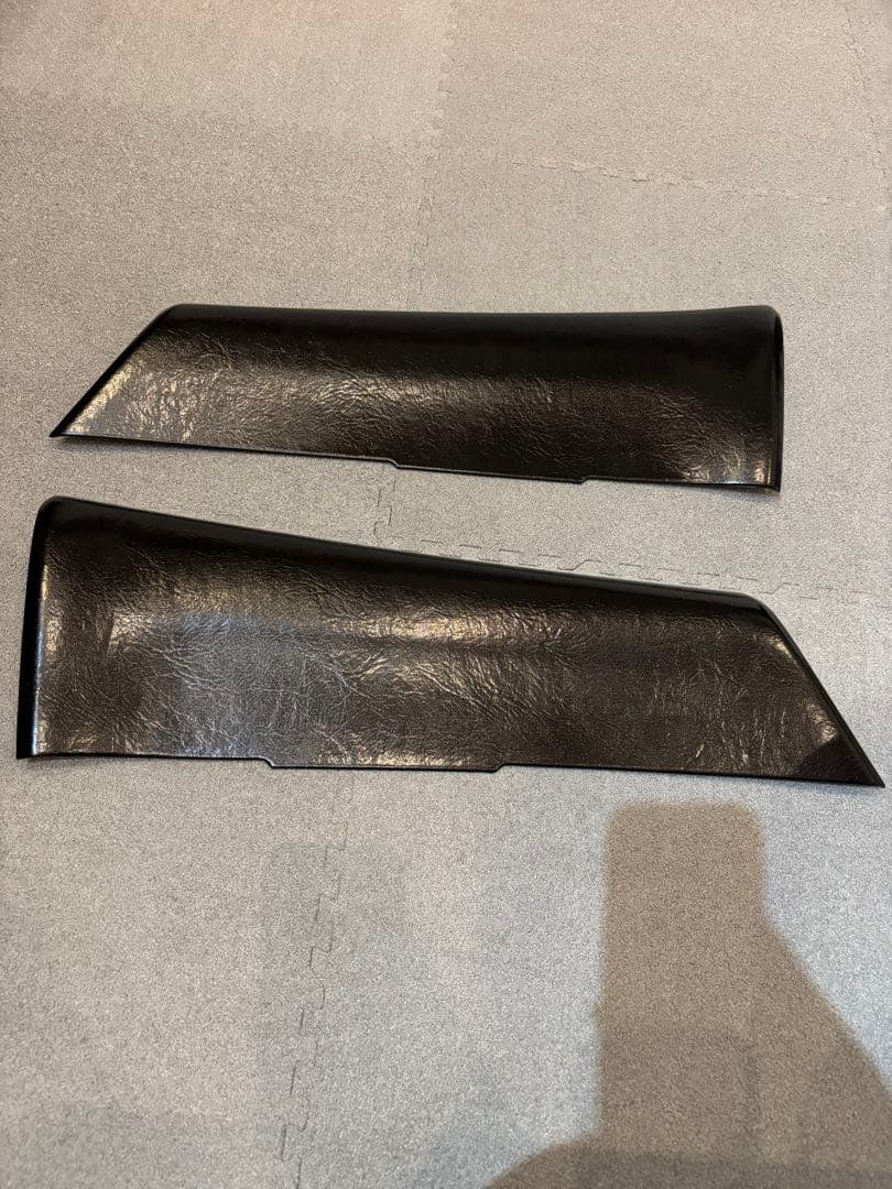 グレイス200ハイエース ドアアクセントパネル 左右セット アンティークブラック