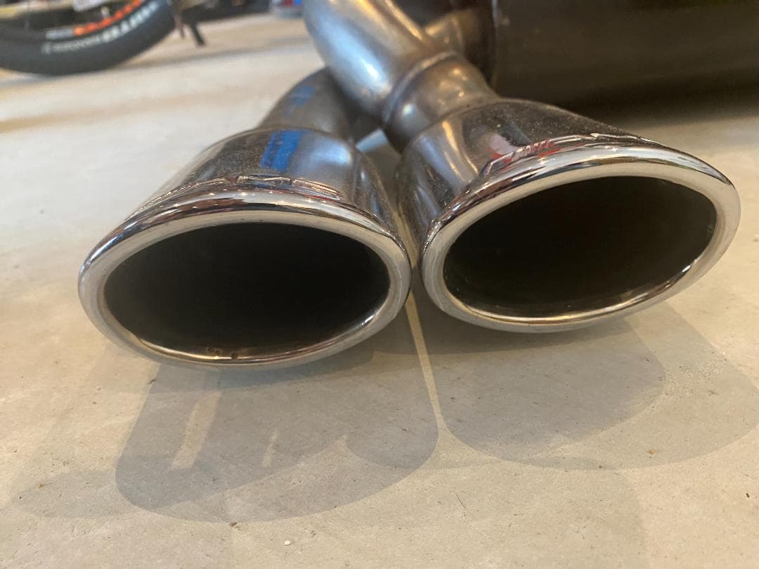 BENZ HWA S210 AMG マフラー 純正品 クラス S124 W124