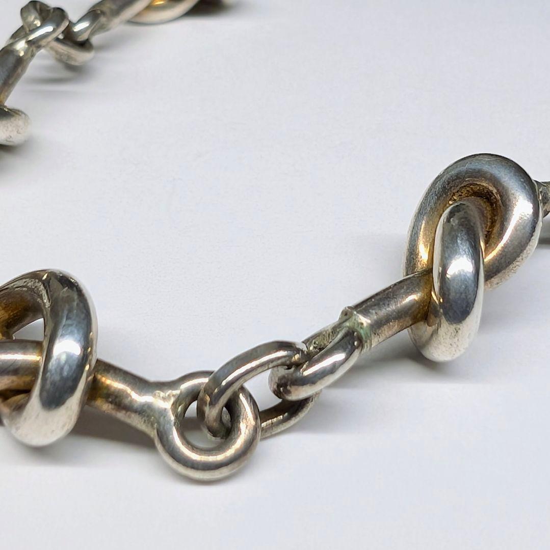 ​【極太55g】中目黒Tam購入 メキシカンヴィンテージ ノットネックレス925