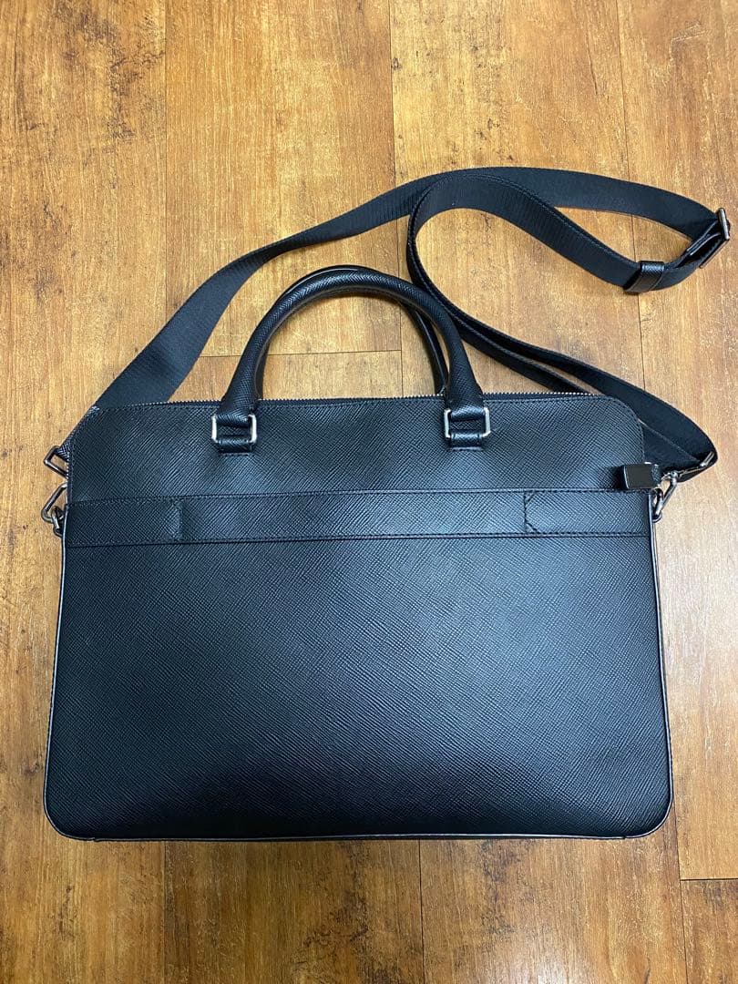 MICHAEL KORS マイケルコースブラック ビジネスバッグ2wayＷジップ