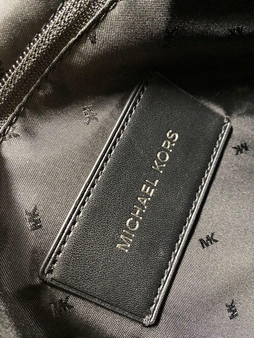 MICHAEL KORS マイケルコースブラック ビジネスバッグ2wayＷジップ