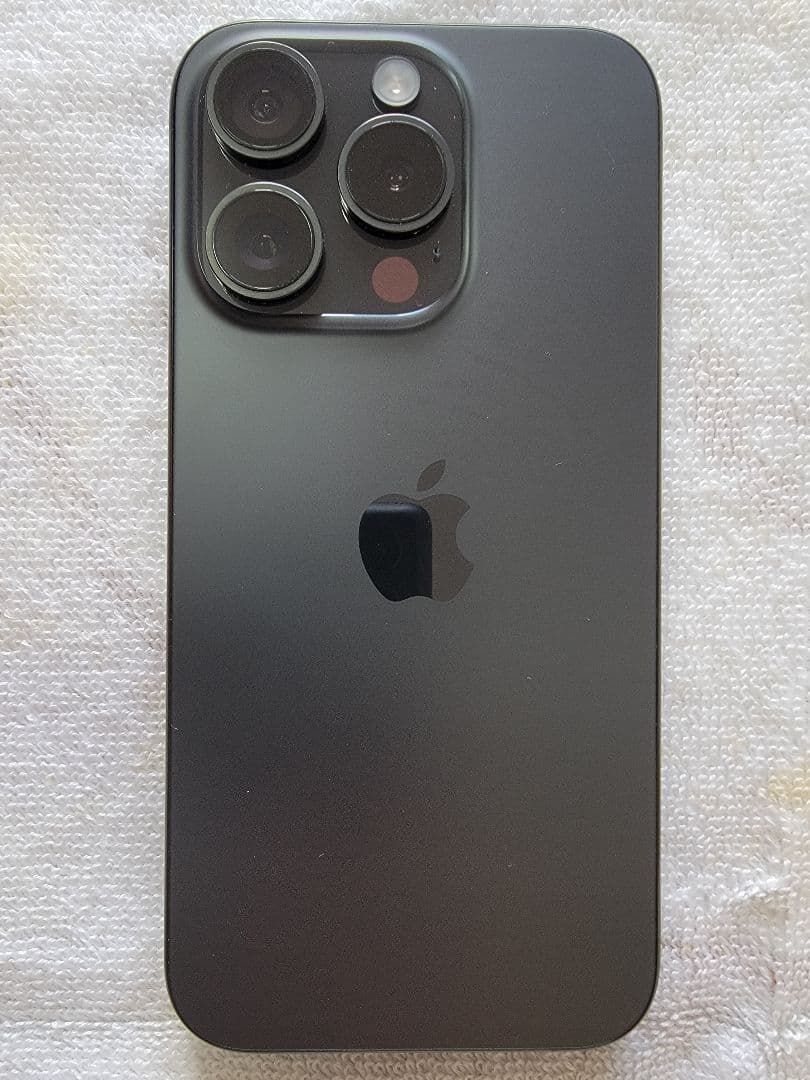 【美品】iPhone 15 Pro 1TB シャッター音なし / 新品液晶交換済