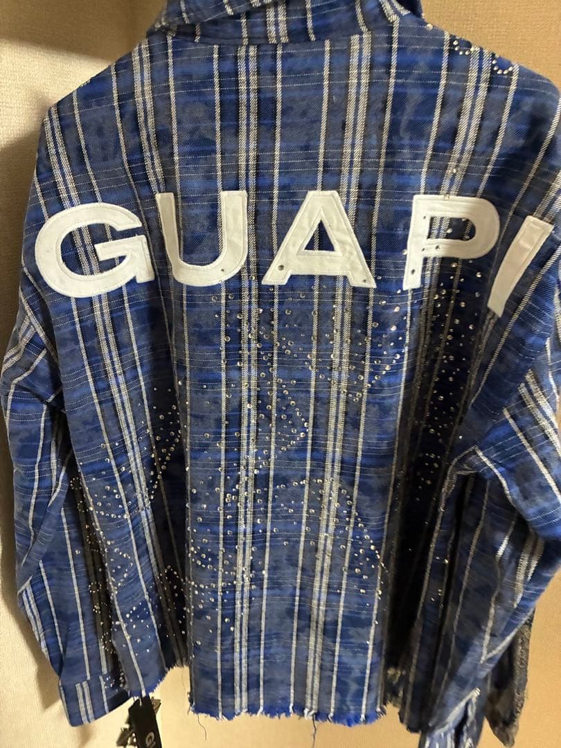 ふ*わ様 GUAPI  BLUE STARS FLANNEL JACK