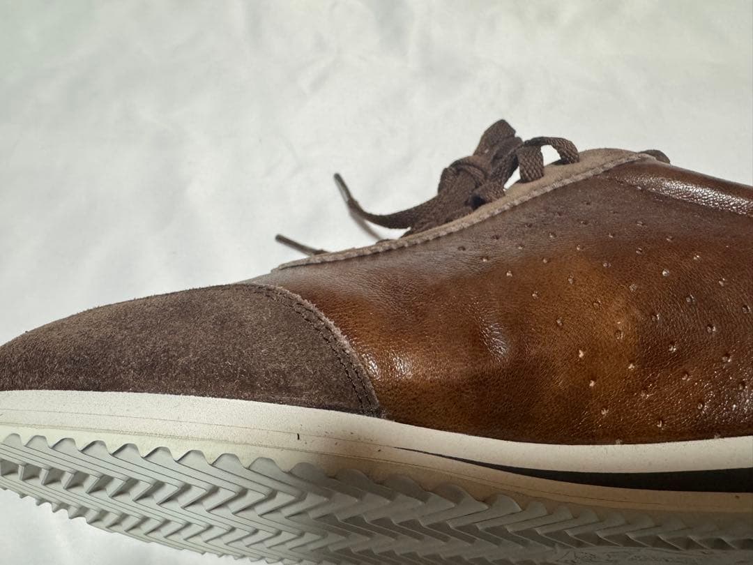 BRUNELLO CUCINELLI レザースニーカー　42 ブラウン