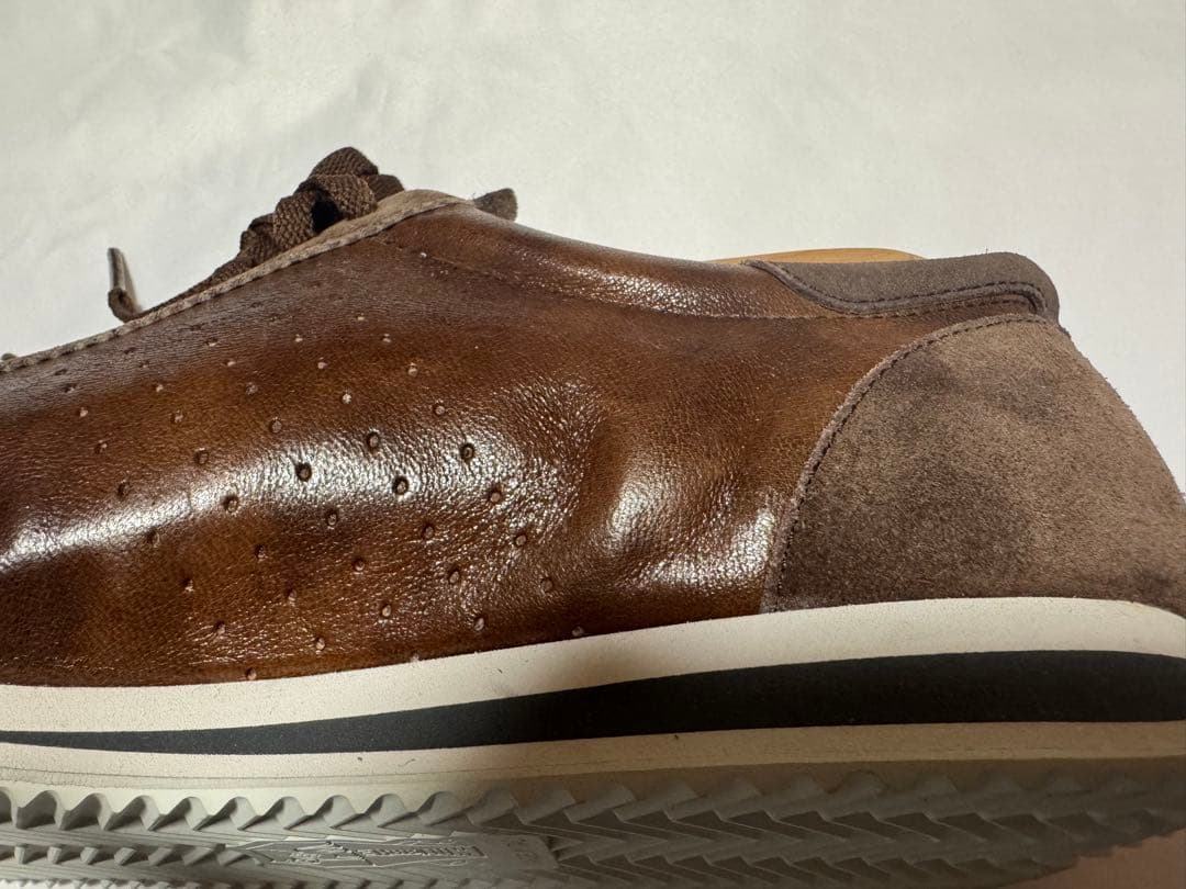 BRUNELLO CUCINELLI レザースニーカー　42 ブラウン