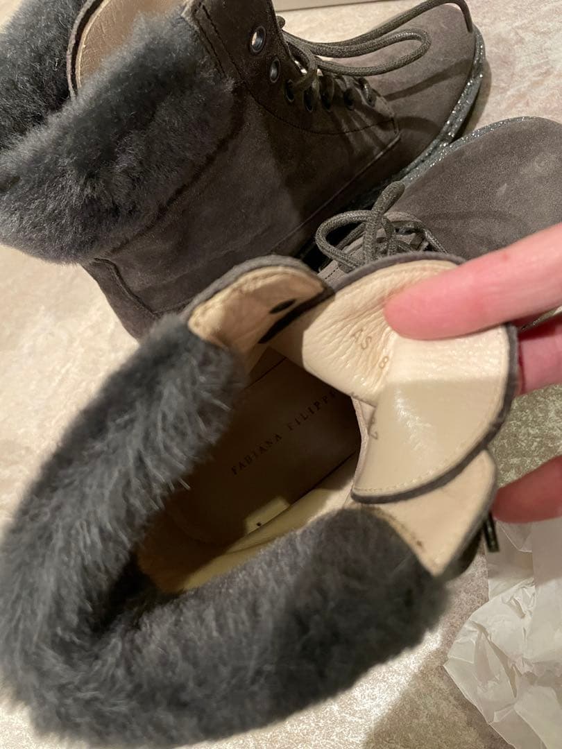 ☆売り切り　未使用　イタリア　ファビアーナフィリッピ　ブーツ　ブルネロクチネリ