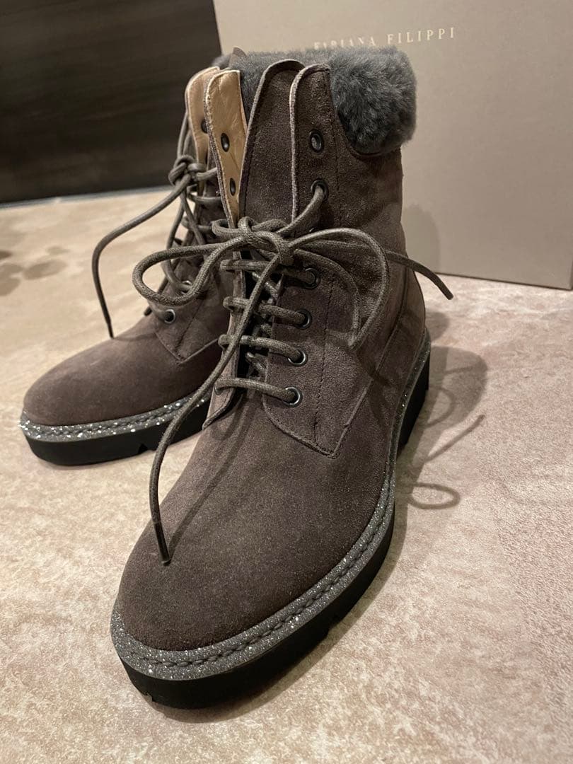 ☆売り切り　未使用　イタリア　ファビアーナフィリッピ　ブーツ　ブルネロクチネリ