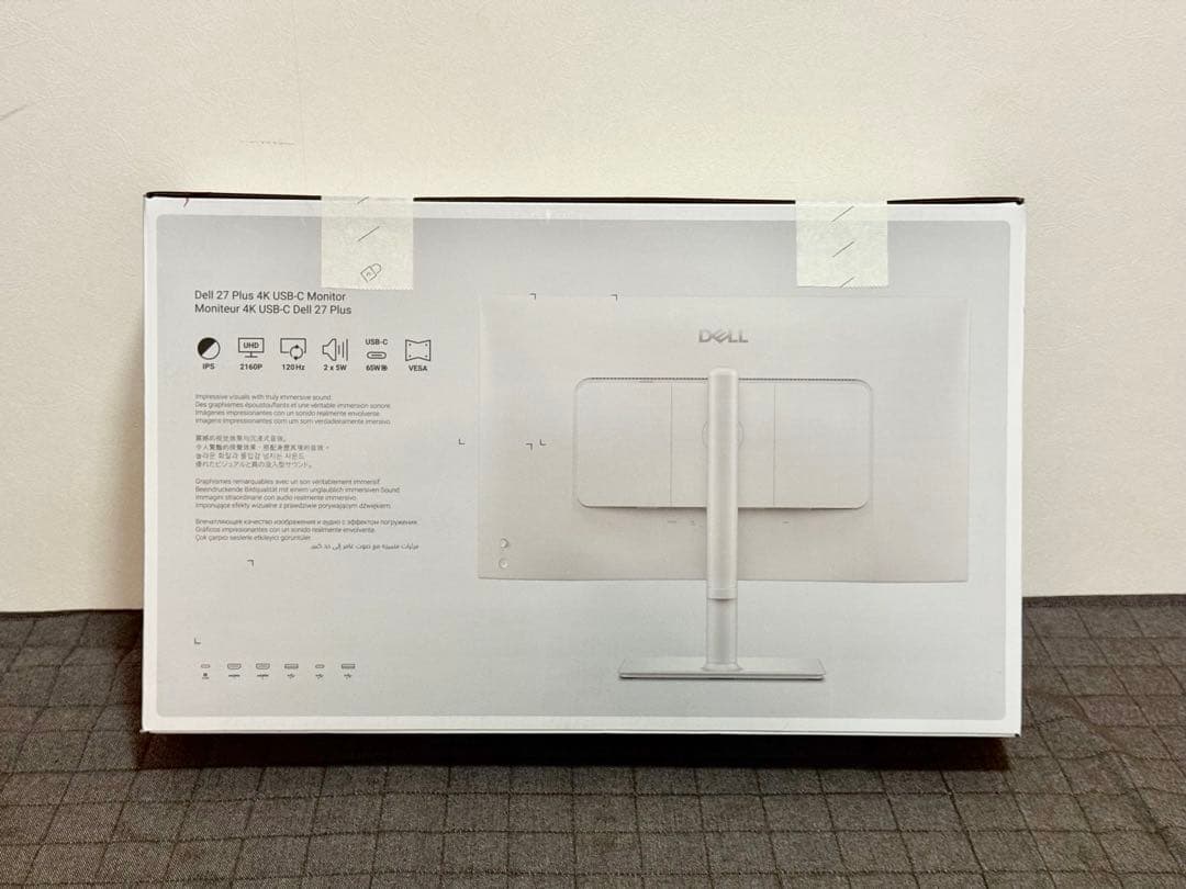 【新品】Dell S2725QC 27インチ 4K モニター