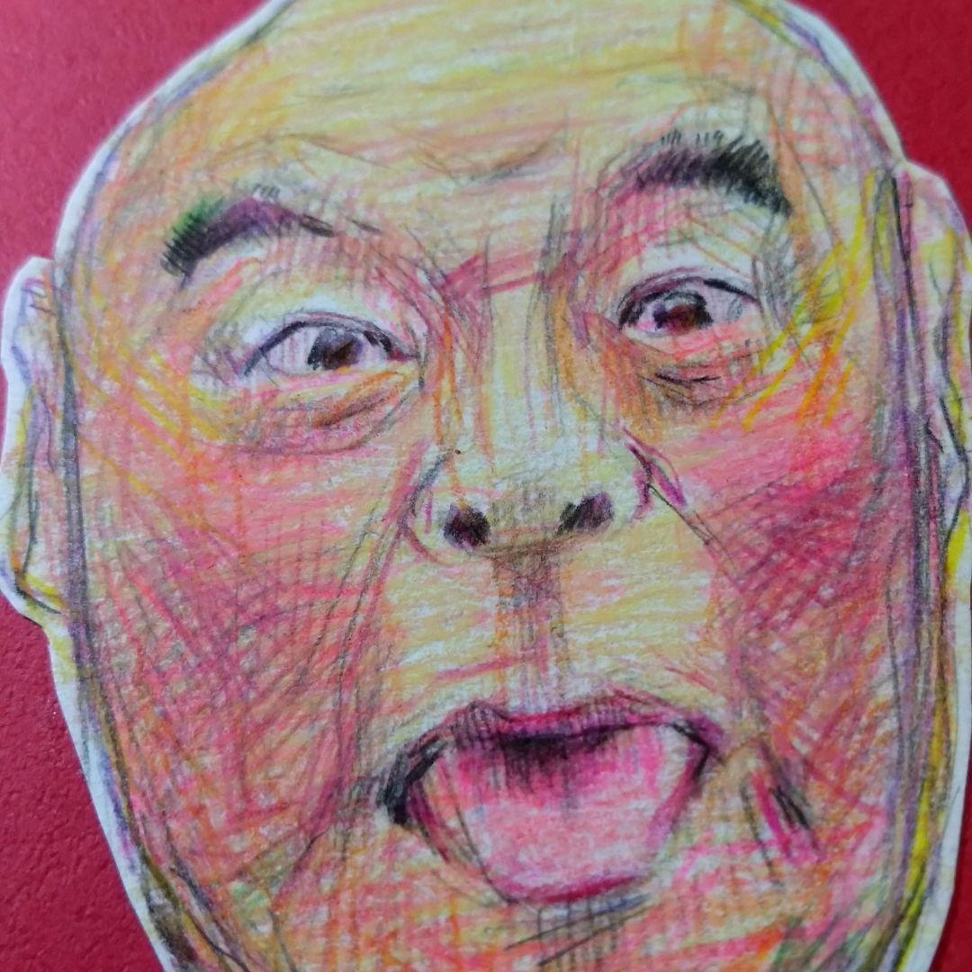 【ザビちゃん】【原画肉筆】あっかんべー