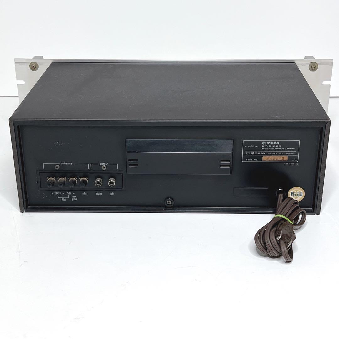 【美品・動作品】 TRIO KT-5100G AM/FM ステレオチューナー