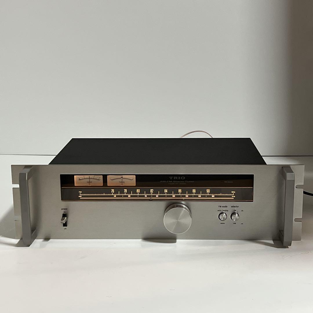 【美品・動作品】 TRIO KT-5100G AM/FM ステレオチューナー