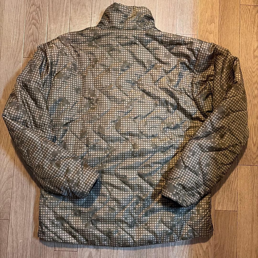 ワイルドシングス　USA製　プリマロフト パフジャケット　カモ柄　リバーシブル