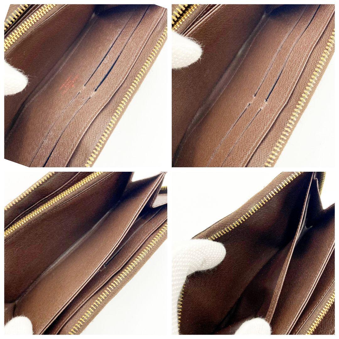 正規品 ルイヴィトン ジッピーウォレット ダミエ ラウンドファスナー長財布